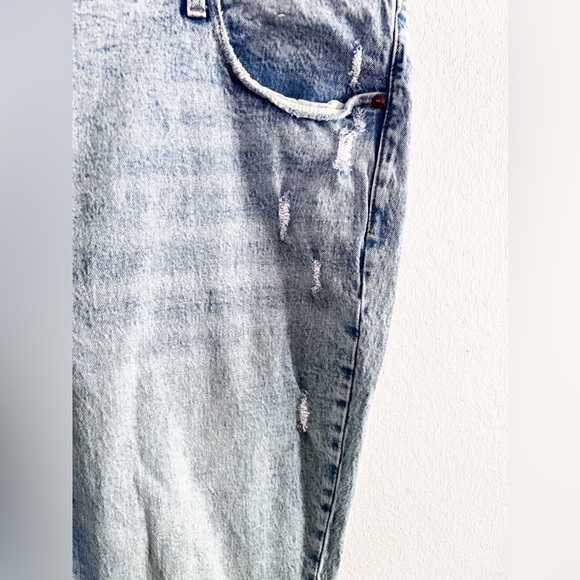 ✨Abercrombie & Fitch The 90s Skinny High Rise Distressed Jeans Size 37 24 Short - Picture 5 of 6